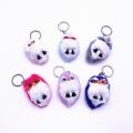 Wholesale Creative Plush Cute Owl Key Chains Animal Pendant Promotional Gift